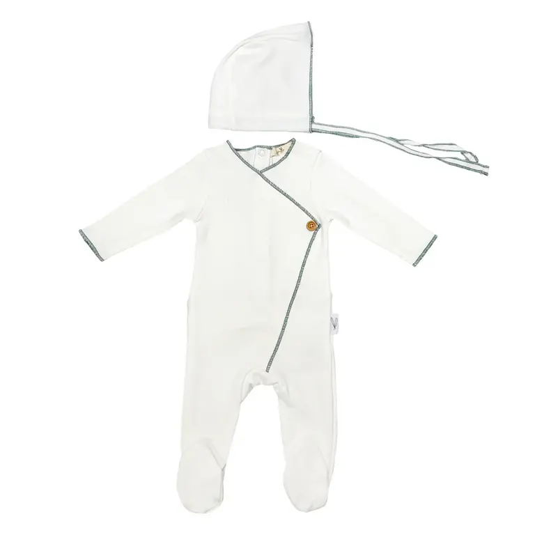Bunny Love Bunny Love Side Button Wrap Layette - SL1733 SL2733 - SS25 -