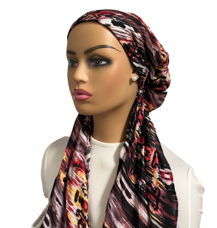 Ahead Headwear Ahead Headwear Designer Pre-tied Headscarf - 2495 - SS25 -