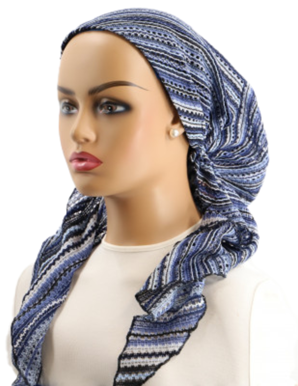 Ahead Headwear Ahead Headwear Knitted Bohemian Pre-tied Headscarf - 2514 - SS25 -