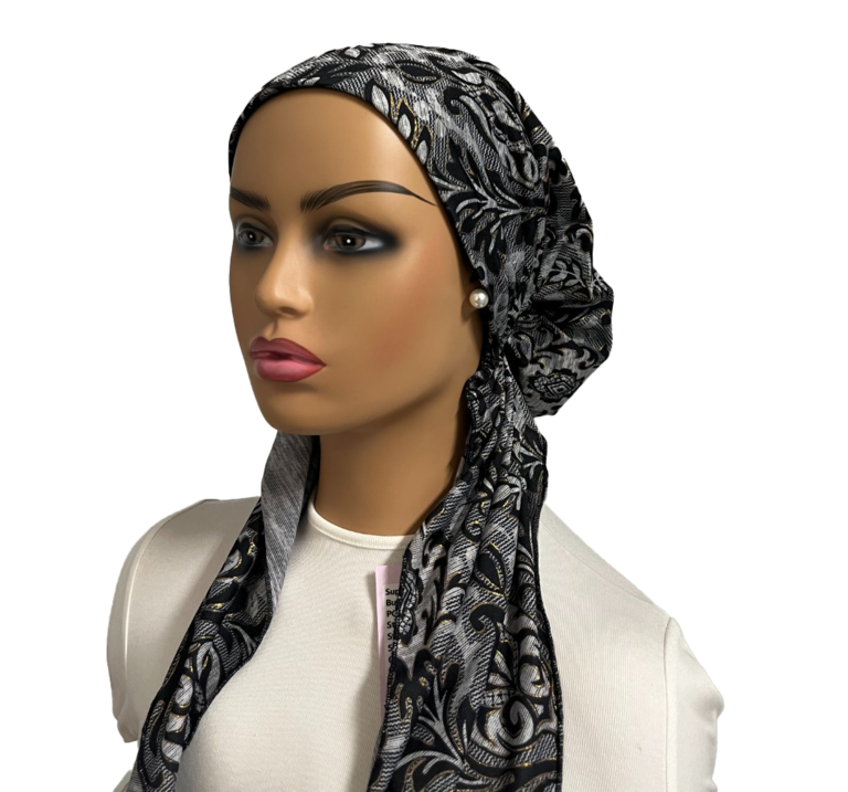 Ahead Headwear Ahead Headwear Omate Vintage Pre-tied Headscarf - 2527 - SS25 -