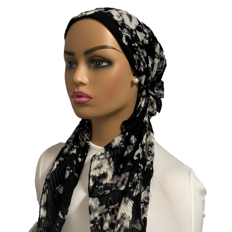 Ahead Headwear Ahead Headwear Abstract Faded Print Pre-tied Headscarf - 2557 - SS25 -
