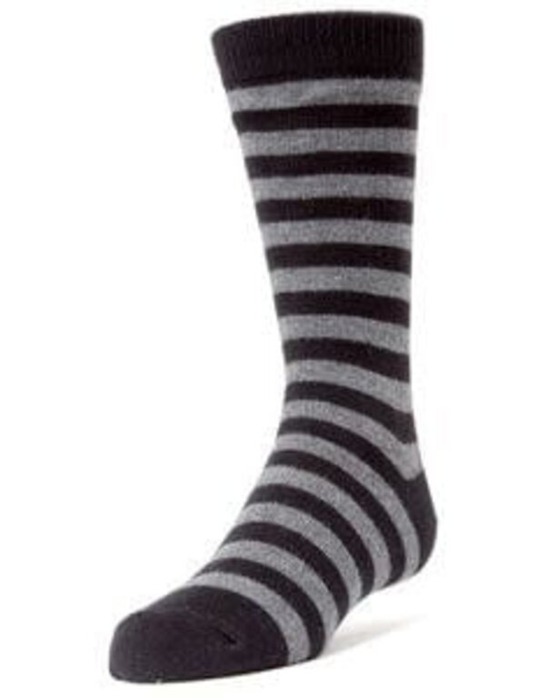 MeMoi MeMoi Boys Two Color Stripe Dress Socks - MK-130 -