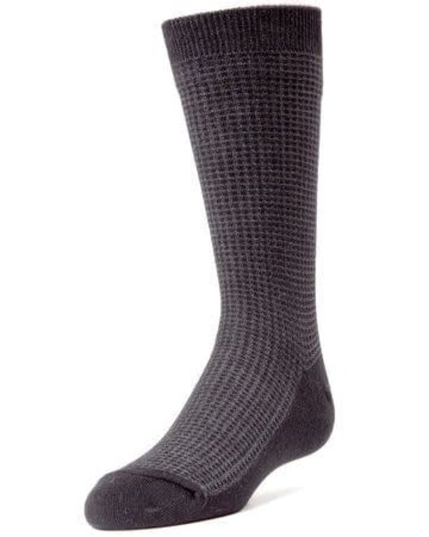 MeMoi MeMoi Boys Diamond Texture Dress Socks - MK-141 -