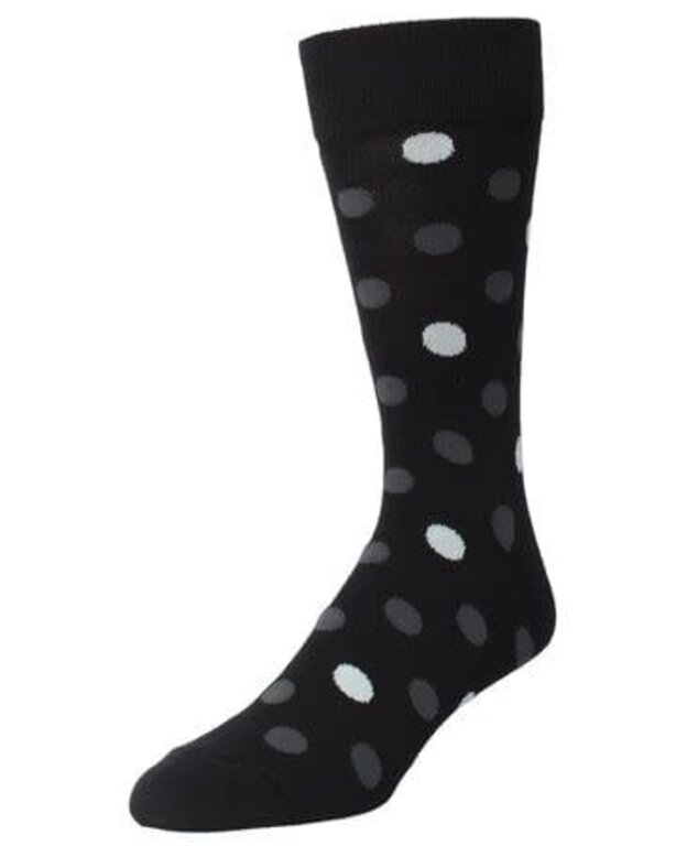 MeMoi MeMoi Boys Two Tone Dot Crew Socks - MK-175 -