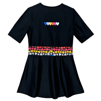 Jolie Enfants Jolie Enfants Girls Multicolor Swim Dress - SS2621 - SS25-S -