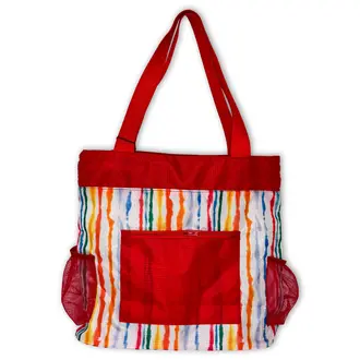 Jolie Enfants Jolie Enfants Watercolor Stripe Tote Bag - SS2925 - SS25 -S -