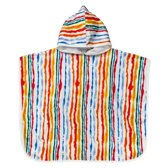 Jolie Enfants Jolie Enfants Kids Watercolor Stripe Swim Towel - SS3825 - SS25-S -