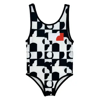 Jolie Enfants Jolie Enfants Girls Geometric Bathing Suit - SS2723 - SS25-S -