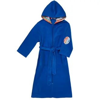 Jolie Enfants Jolie Enfants Boys Watercolor Stripe Terry Robe w/ Zipper - SS1425 - SS25-S -