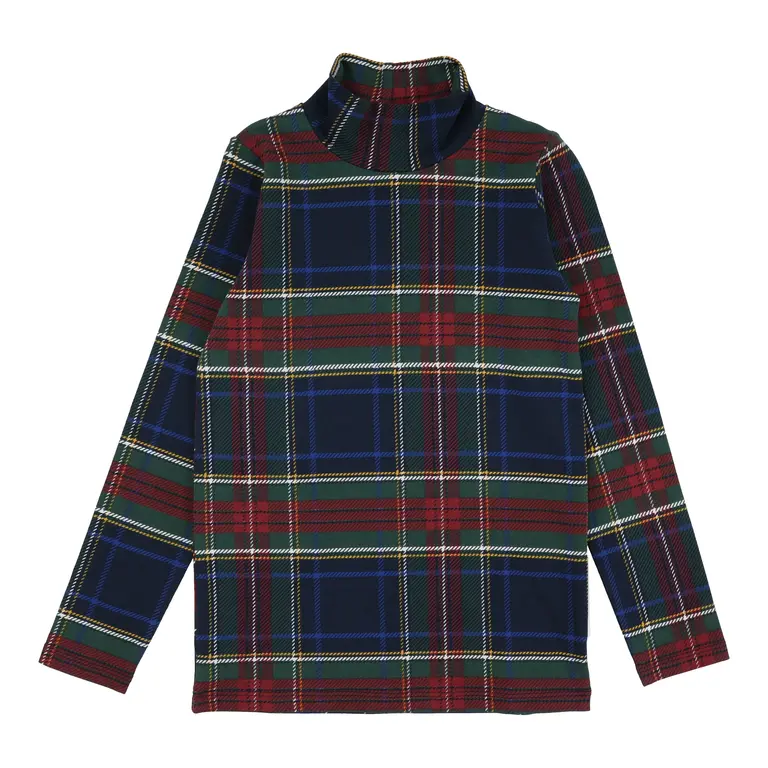 Analogie Analogie Plaid Mockneck - FW25 -