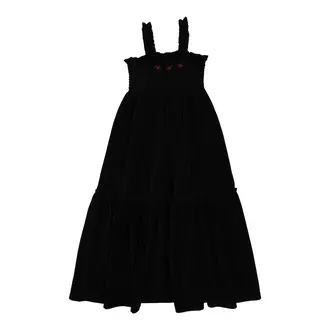 Lil Legs Lil Legs Velour Smocked Maxi Dress - FW25 -