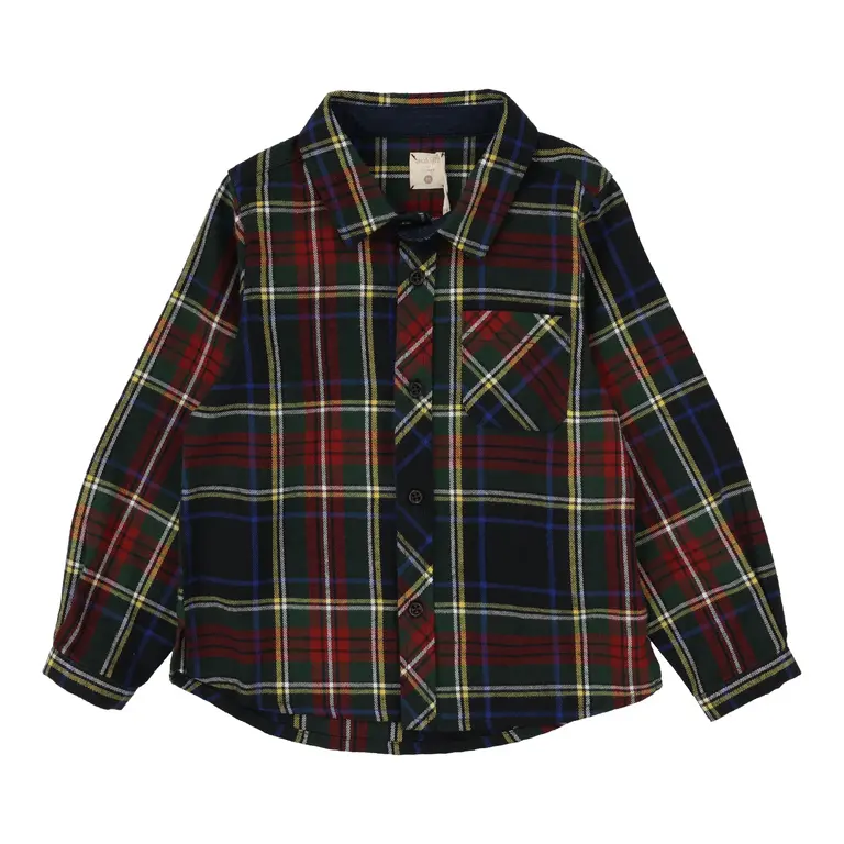 Analogie Analogie Plaid Boys Shirt - FW25 -