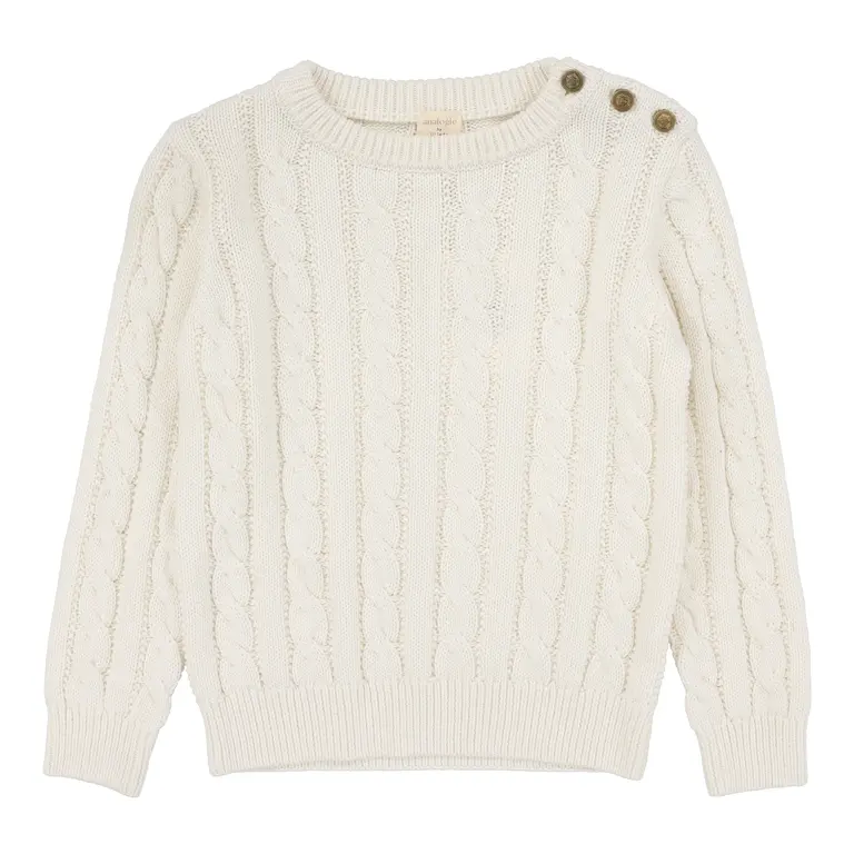 Analogie Analogie Cable Knit Sweater - FW25 -