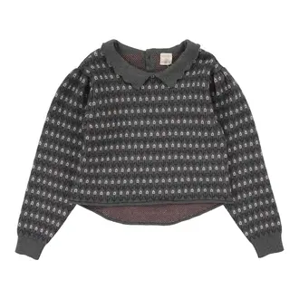 Analogie Analogie Floral Knit Sweater - FW25 -