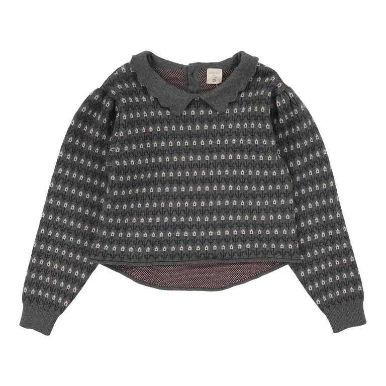 Analogie Analogie Floral Knit Sweater - FW25 -