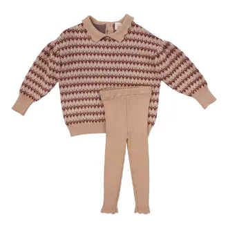 Analogie Analogie Floral Knit Set - FW25 -