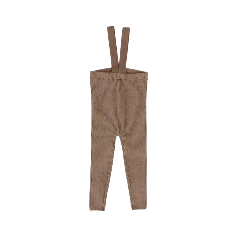 Lil Legs Lil Legs Knit Suspender Leggings - FW25 -