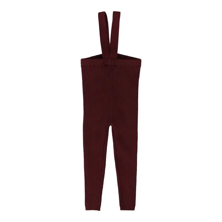 Lil Legs Lil Legs Knit Suspender Leggings - FW25 -