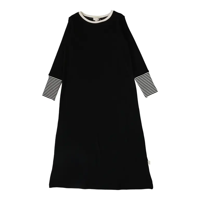 Lil Legs Lil Legs Striped Cuff Nightgown - FW25 -