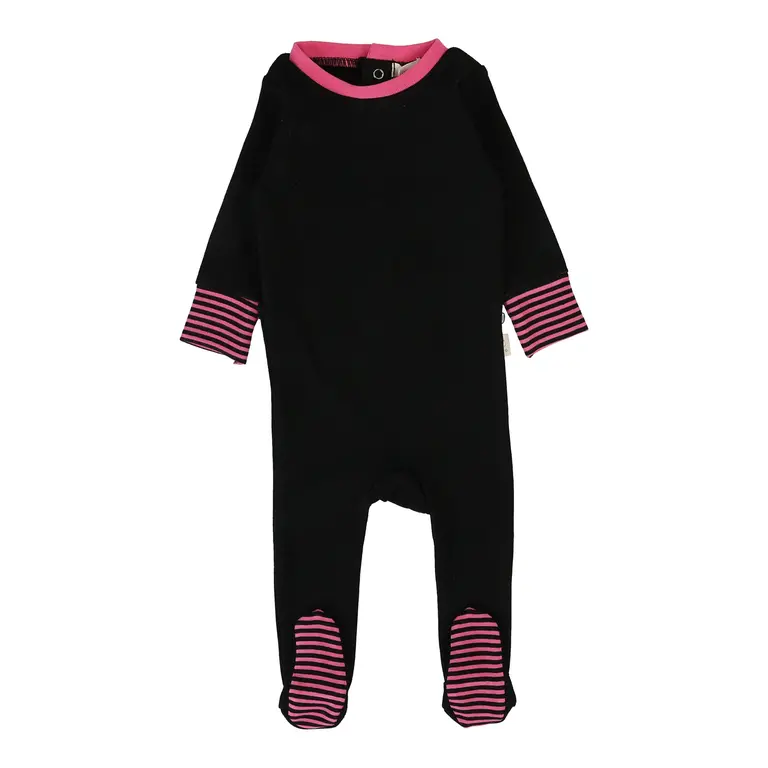Lil Legs Lil Legs Striped Cuff Footie -  FW25 -