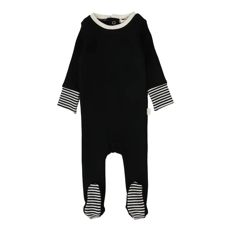 Lil Legs Lil Legs Striped Cuff Footie -  FW25 -