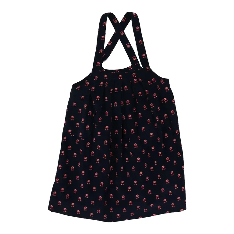 Analogie Analogie Vintage Floral Pinafore Jumper - FW25 -