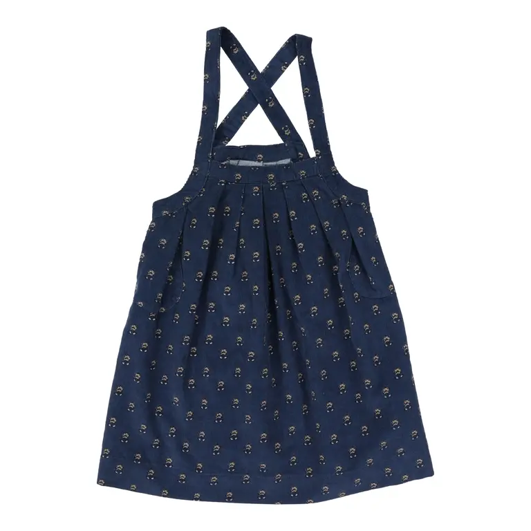 Analogie Analogie Vintage Floral Pinafore Jumper - FW25 -