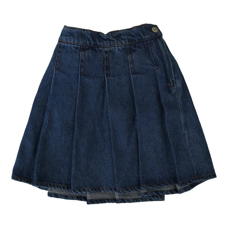 Analogie Analogie Pleated Denim Skirt - FW25 -