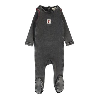 Lil Legs Lil Legs Girls Contrast Footie - FW25 -