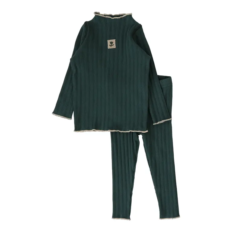 Lil Legs Lil Legs Girls Funnel Neck Set - FW25 -