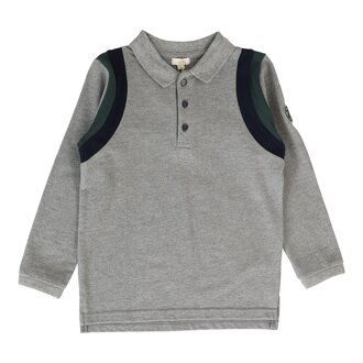 Lil Legs Lil Legs Striped Accent Polo - FW25 -