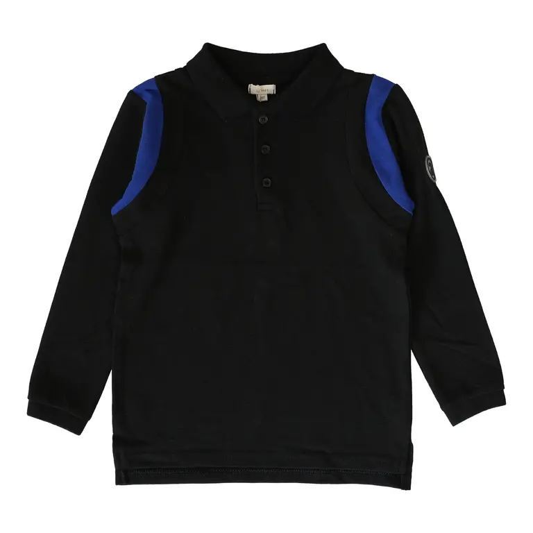 Lil Legs Lil Legs Striped Accent Polo - FW25 -