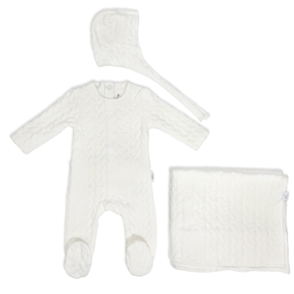 Bunny Love Bunny Love Quilted Layette Set - FL1745-S - FW25 -