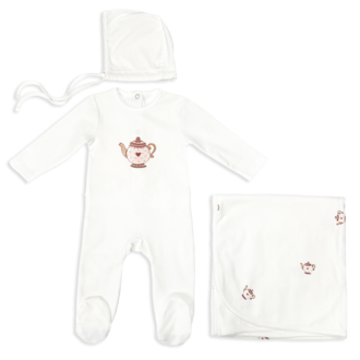 Bunny Love Bunny Love Teapot Layette Set - FL1746-S - FW25 -
