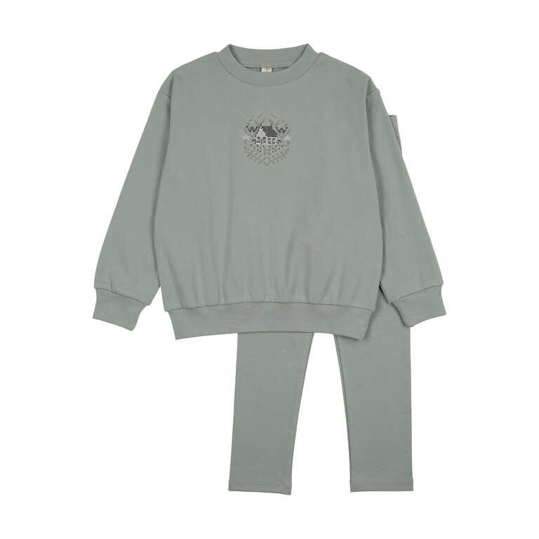 Bonjoy Bonjoy Dainty Stitch Sweatshirt Set - FW25 -