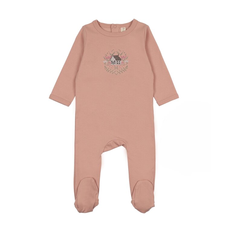 Bonjoy Bonjoy Dainty Stitch Footie - FW25 -