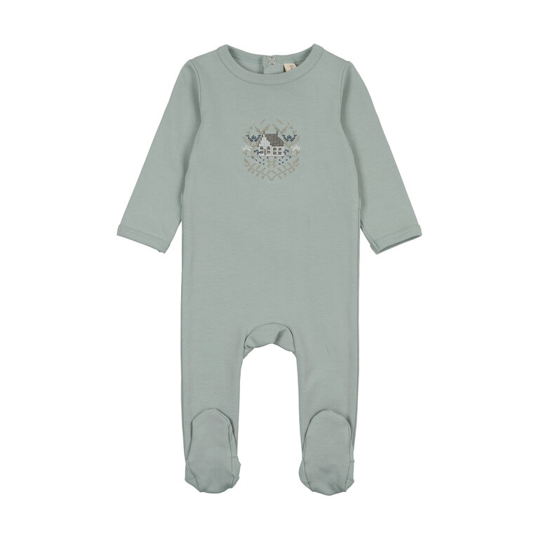 Bonjoy Bonjoy Dainty Stitch Footie - FW25 -