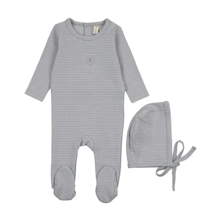 Bonjoy Bonjoy Striped Footie - FW25 -