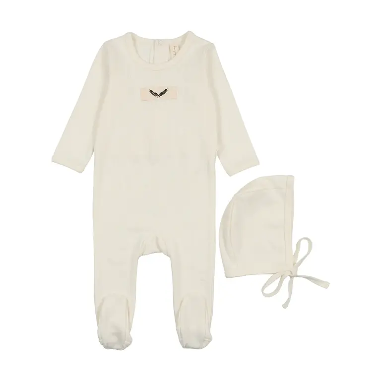 Bonjoy Bonjoy Pointelle Garden Footie Set - FW25 -