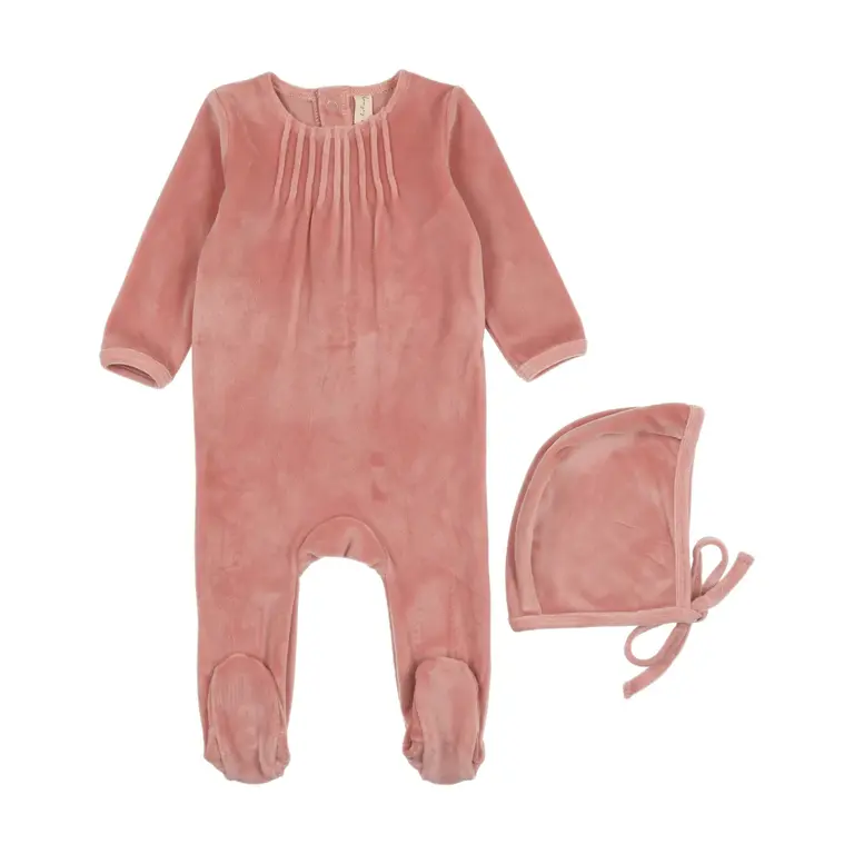 Bonjoy Bonjoy Velour Collection Footie - FW25 -