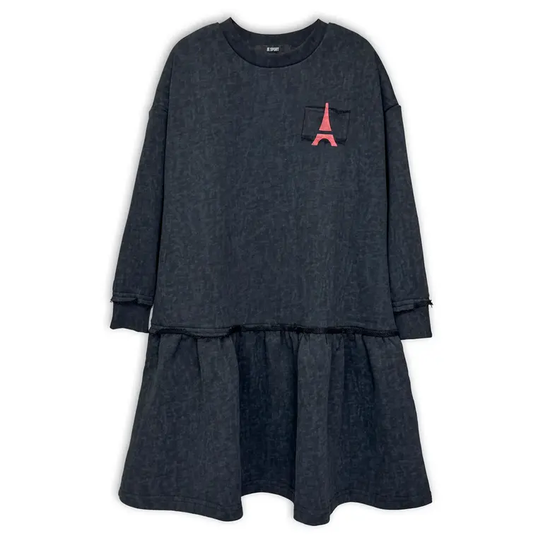 Jolie Enfants Jolie Enfants Raw Edge Dress - FB2349 - FW25 -