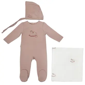 Bunny Love Bunny Love Rocking Horse Layette Set - FL1742-S - FW25 -