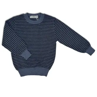 Tior Tior Striped Knit Crew Neck Sweater - FW25 - FT1546 -