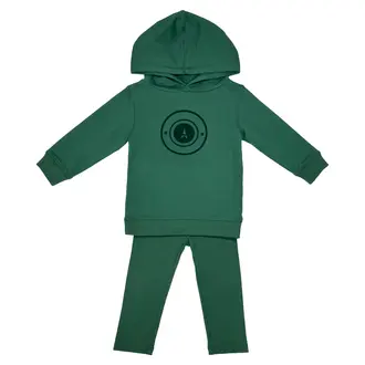 Jolie Enfants Jolie Enfants Velvet Logo 2-Piece Set - FB3941 - FW25  -