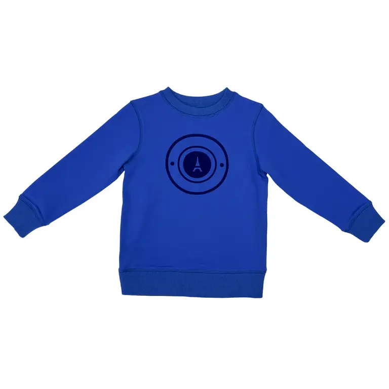 Jolie Enfants Jolie Enfants Velvet Logo Sweater - FW25 - FB3141 -