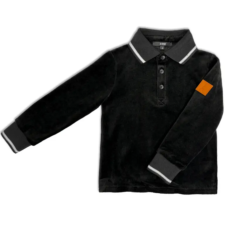 Jolie Enfants Jolie Enfants Velour Polo - FW25 - FB1145 -