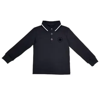Jolie Enfants Jolie Enfants Velvet Logo Polo - FW25 - FB1141 -