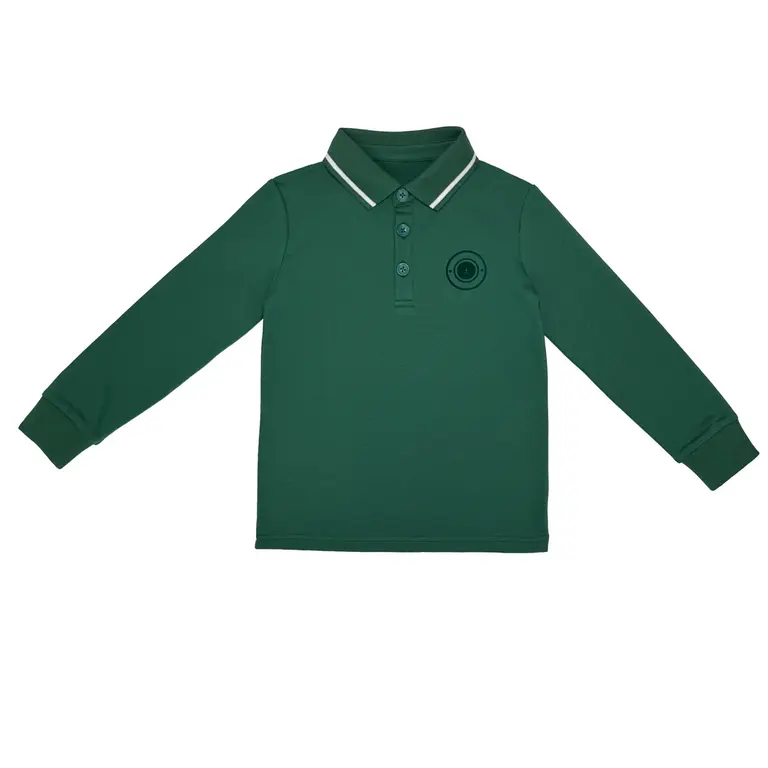 Jolie Enfants Jolie Enfants Velvet Logo Polo - FW25 - FB1141 -