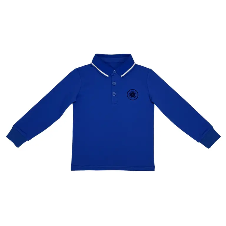 Jolie Enfants Jolie Enfants Velvet Logo Polo - FW25 - FB1141 -