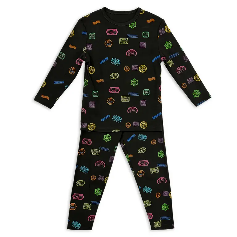 Bunny Love Bunny Love Stamp Print Pajamas - FW25 - FP3645 -